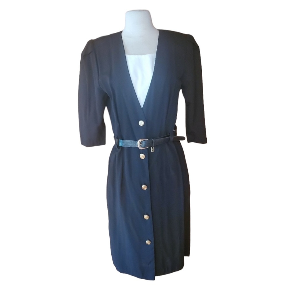 1980s Ms. Basia Petites California Career Dress